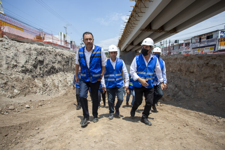 Supervisa Mauricio Kuri avance de obras en Corregidora