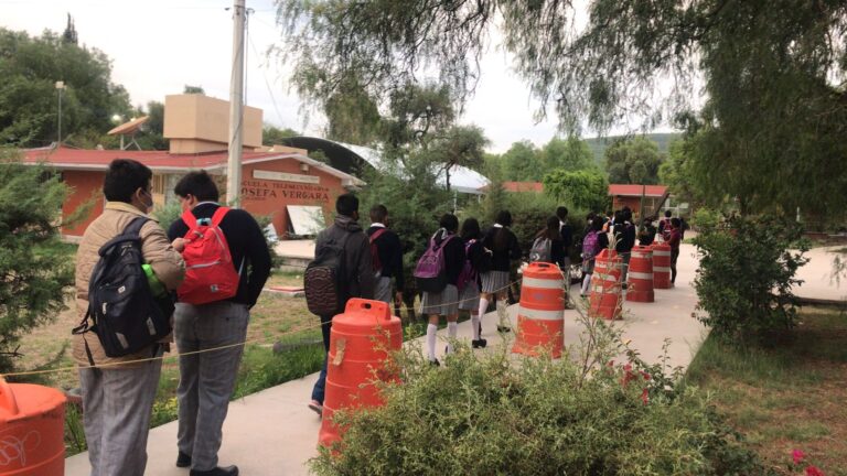 Telesecundaria Josefa Vergara regresa a clases presenciales