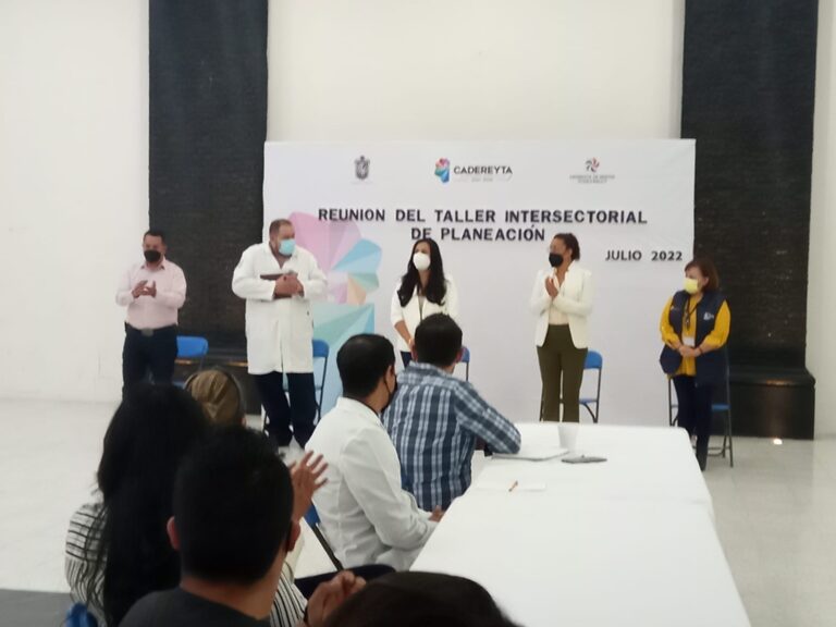 Realiza SESA taller rumbo a certificación de Cadereyta como Municipio Promotor de la Salud