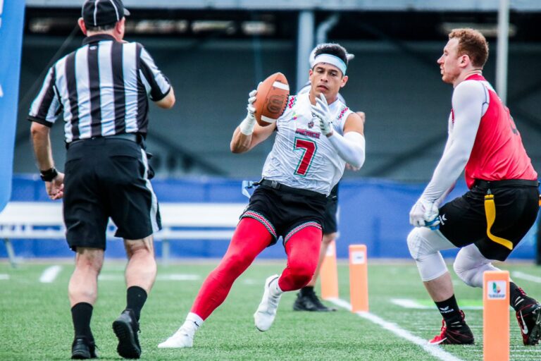 Jugará Said Salazar en Europa luego de obtener bronce mundial en futbol americano