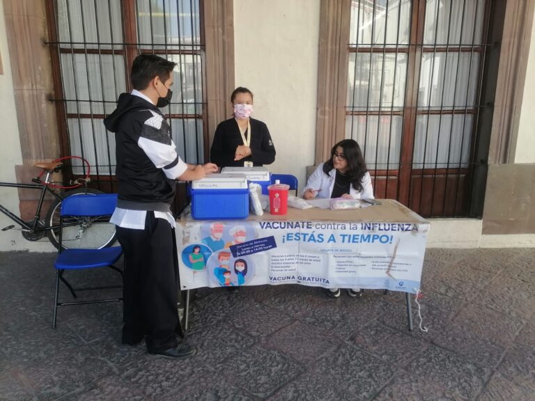 Aplicadas 287 mil 378 dosis de vacuna contra influenza