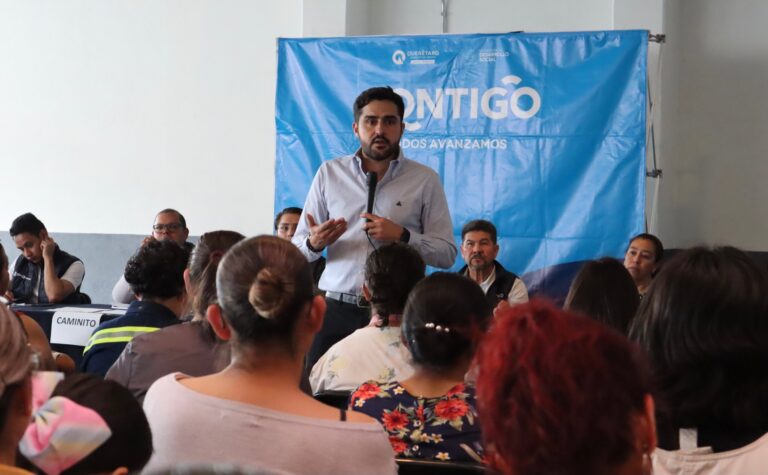 Somos un gobierno constructor de oportunidades para las mujeres: Agustín Dorantes