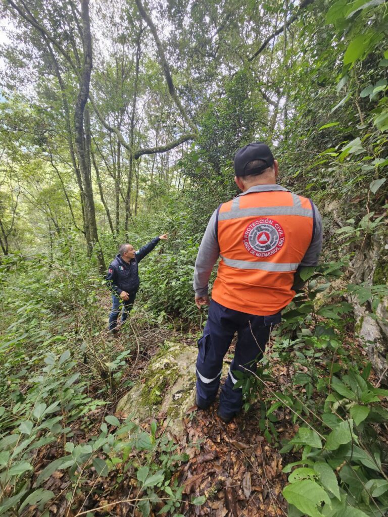 Realiza CEPCQ recorridos para supervisión de riesgos en la zona serrana