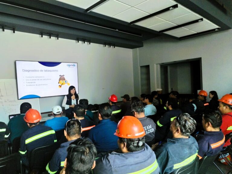 Lleva CECA conferencia en prevención de consumo de tabaco a personal de Wiremax Deacero