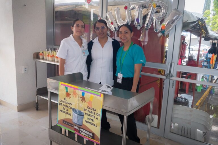 Preside SESA Feria de Salud por el Día Mundial Sin Tabaco