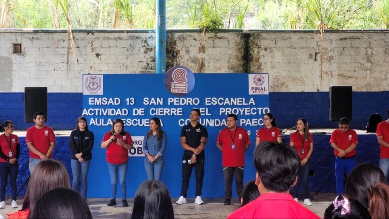 Realiza CECA conferencia Lazos Familiares como factor Protector a San Pedro Escanela