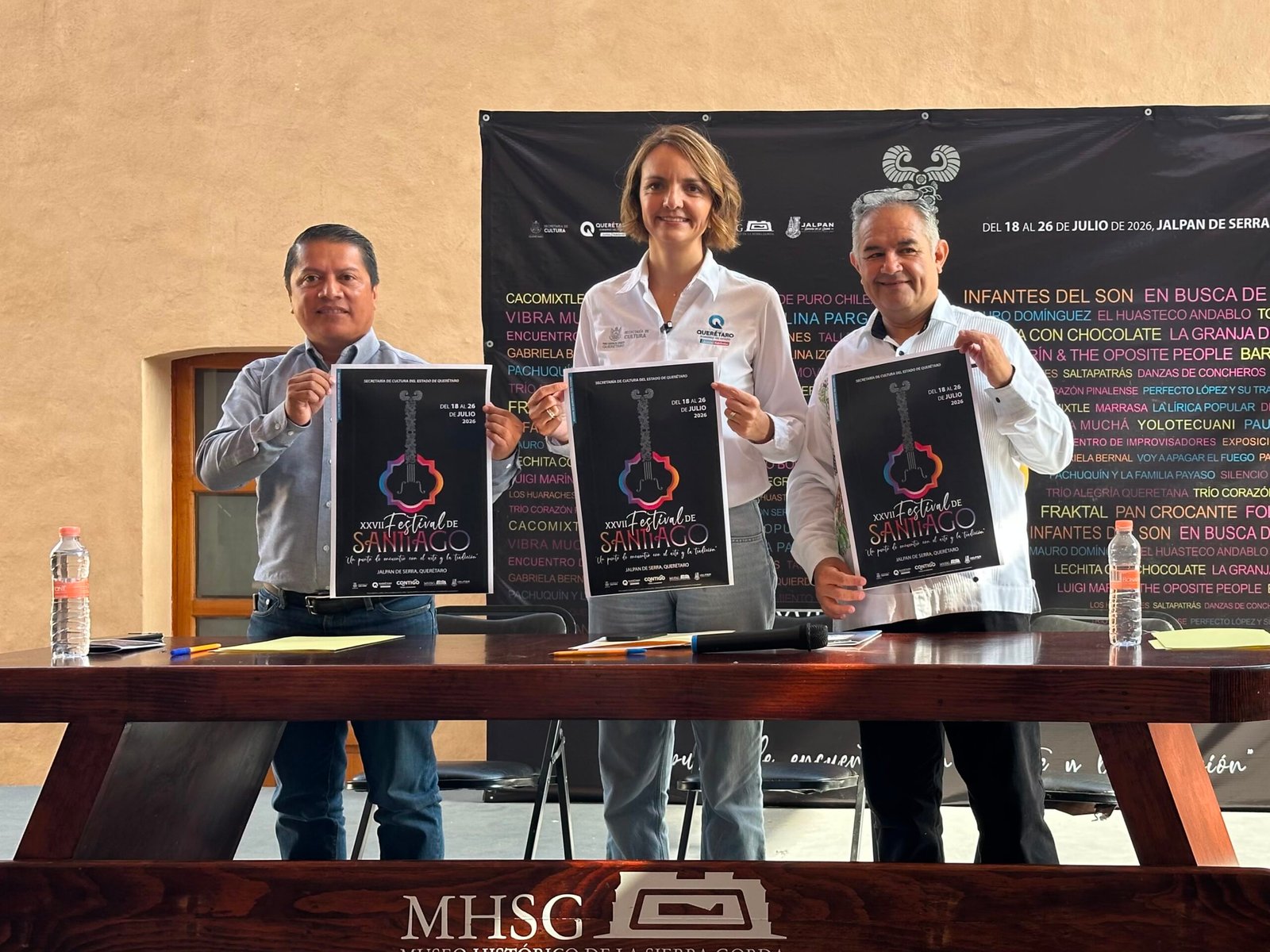 Anuncia López Birlain el XXVII Festival de Santiago