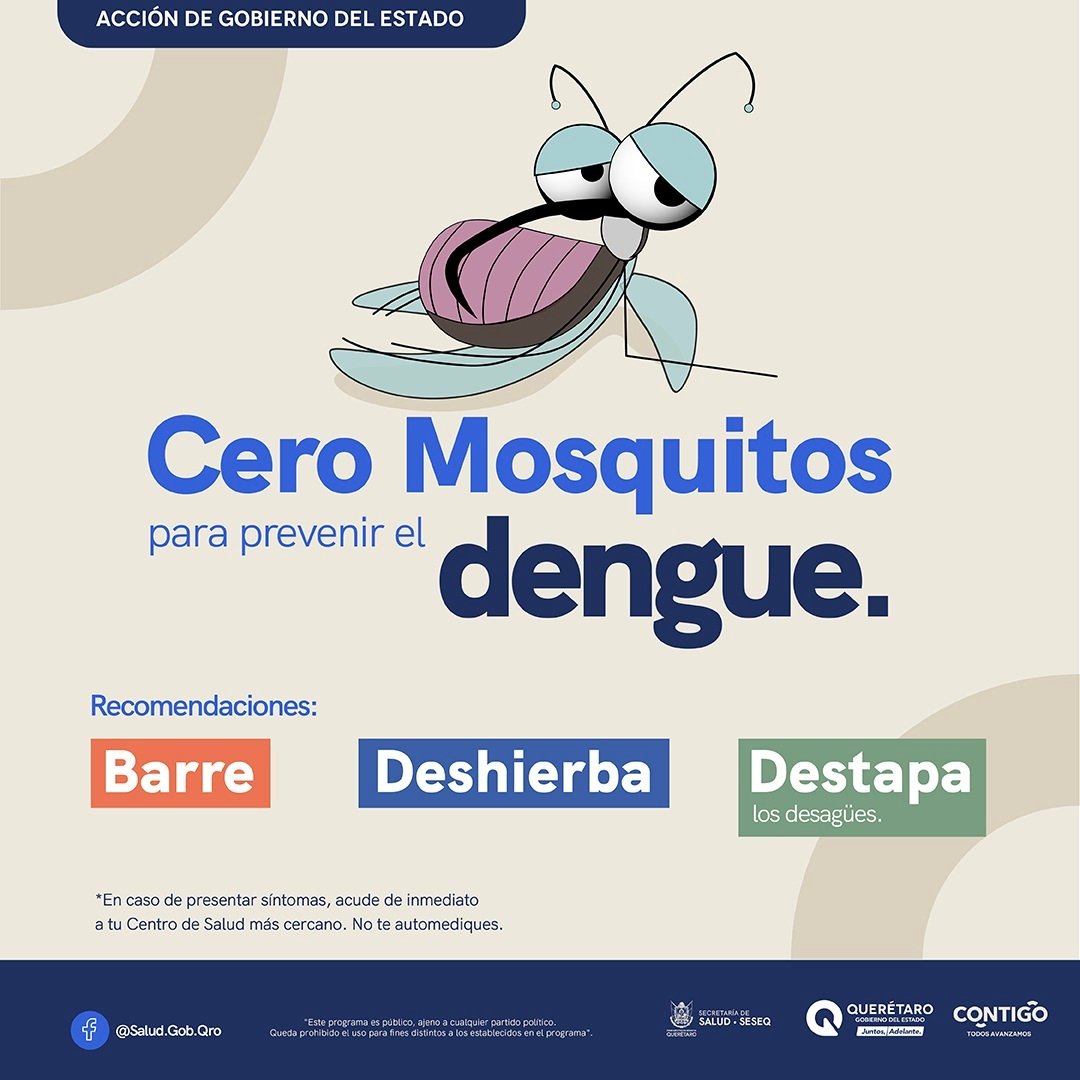 Fortalece SESA acciones de vigilancia epidemiológica del dengue