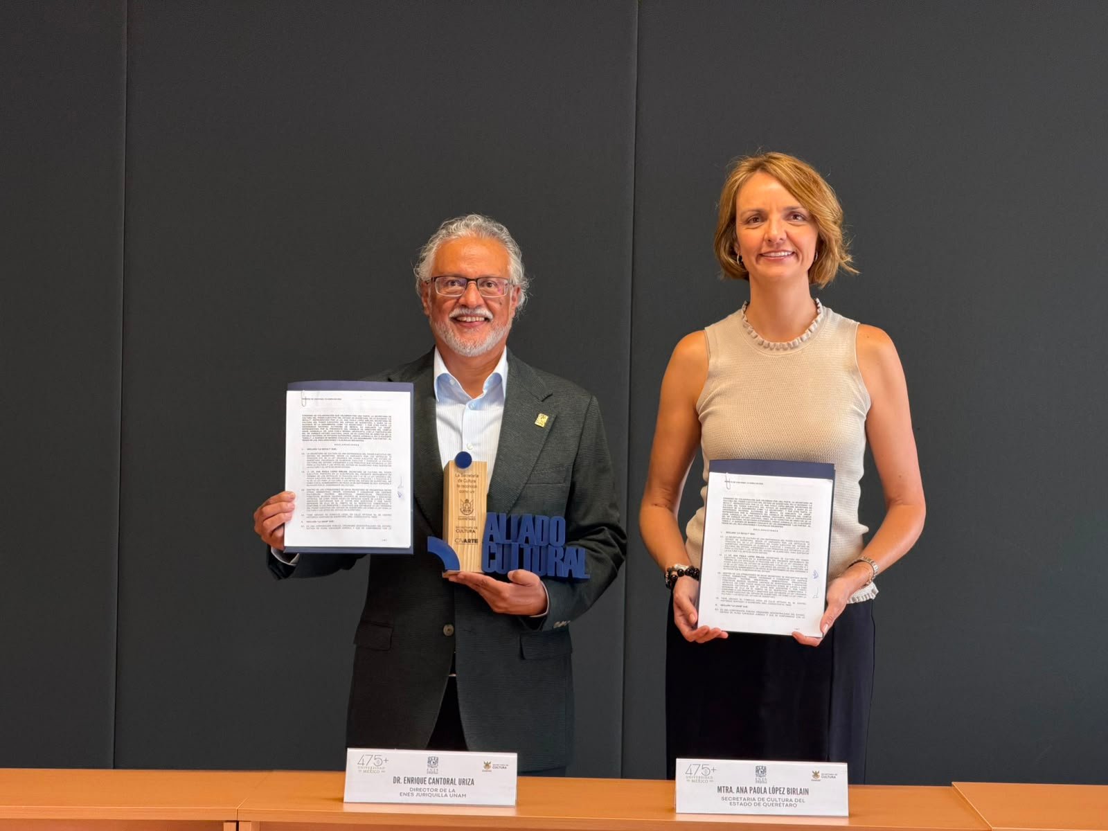 SECULT y ENES Juriquilla firman convenio para promover la cultura en Querétaro