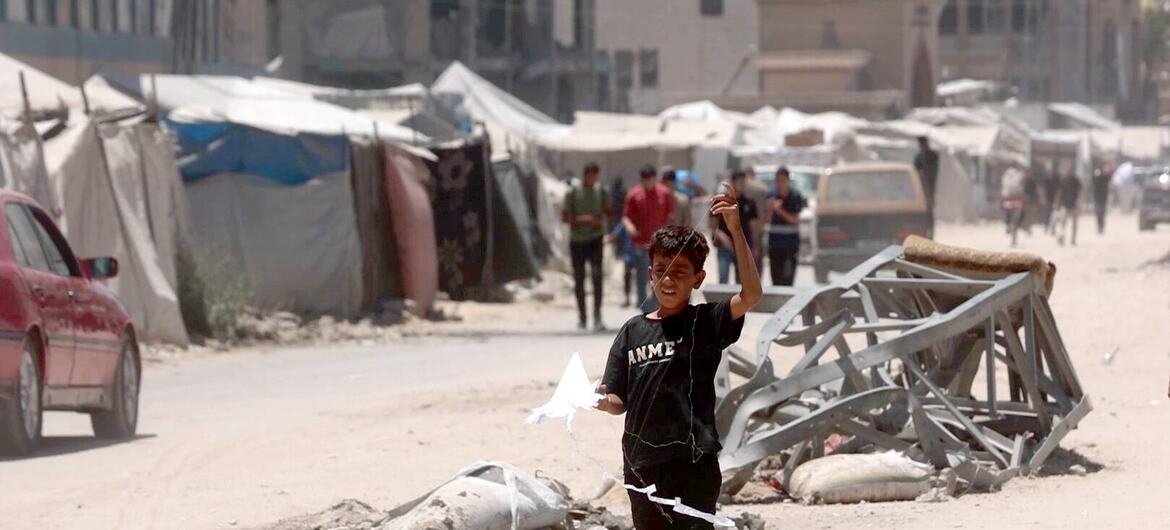 Palestina, crisis climática, VIH, estafas en línea y trata… Las noticias del martes