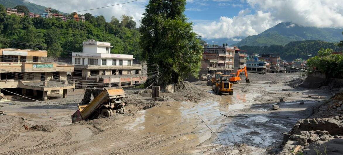 Nepal: los equipos de emergencia, en alerta ante el riesgo de nuevas inundaciones